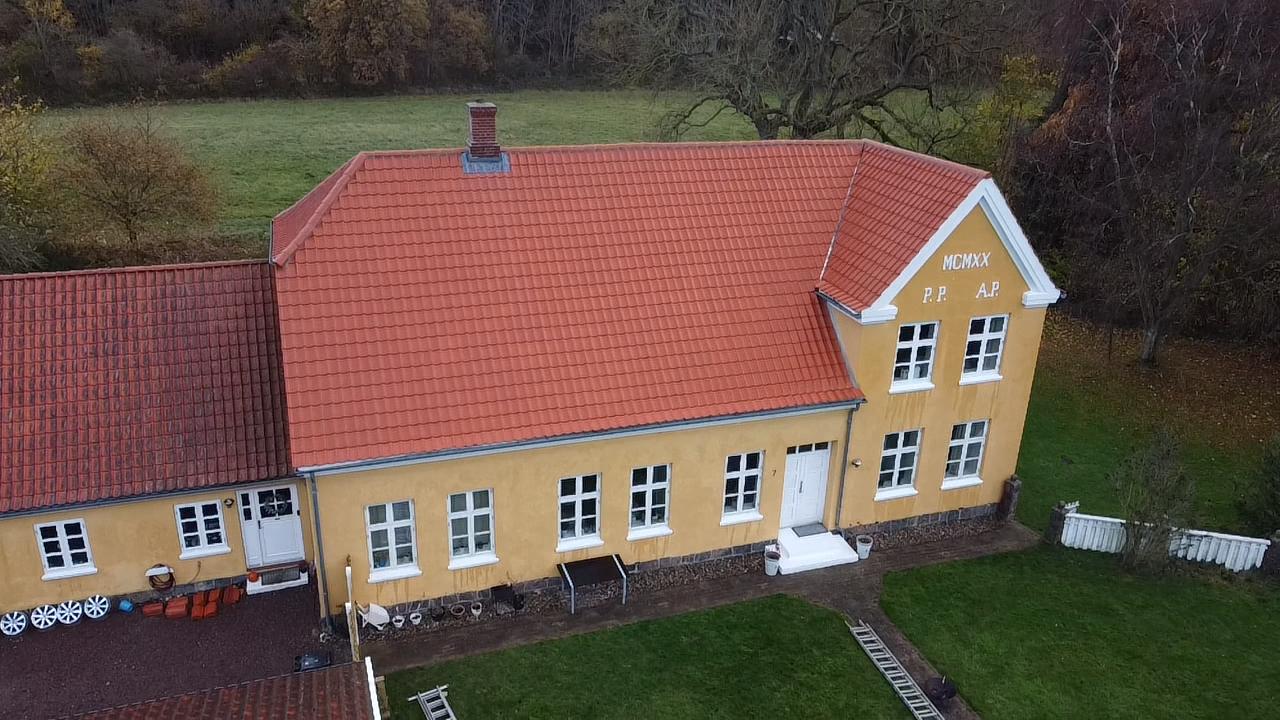 Vanodak dakrenovatie project Denemarken